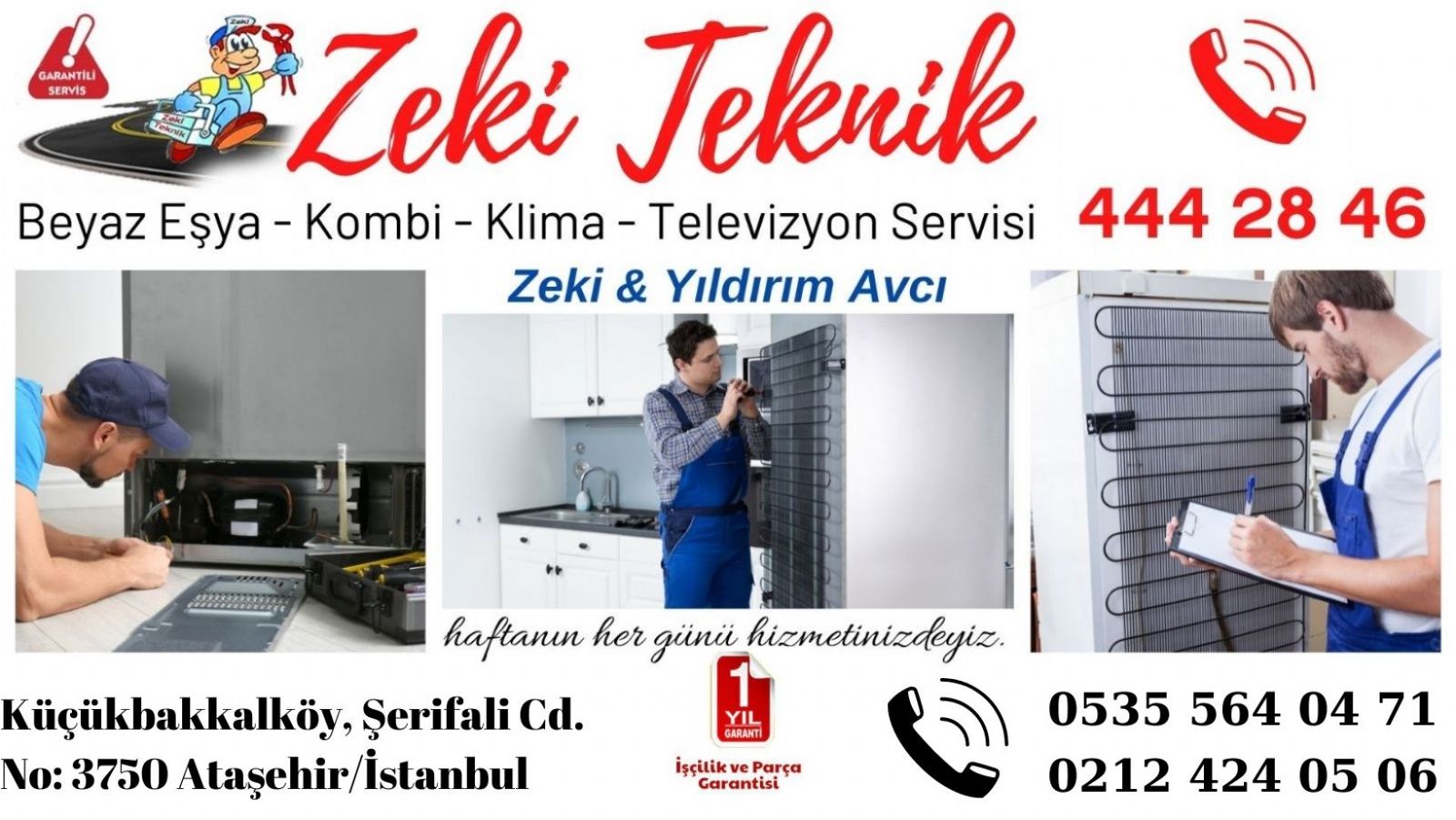 Küçükbakkalköy Buzdolabı Servisi